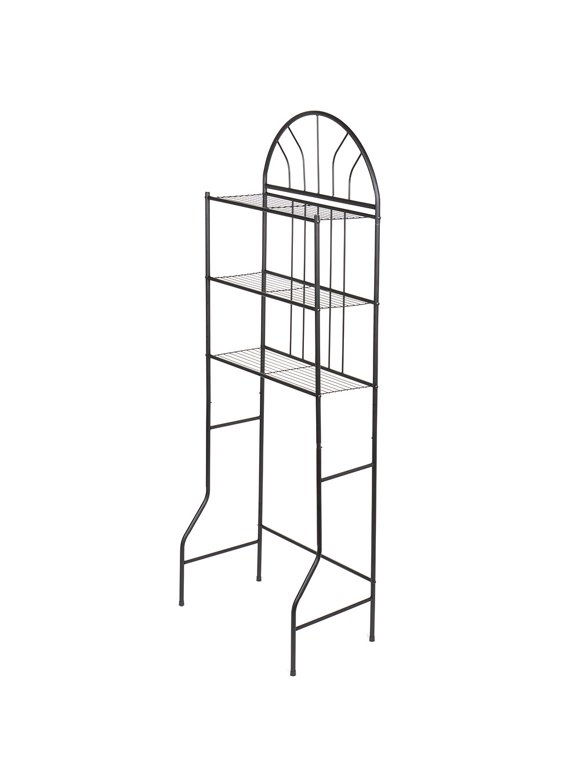 Over the Toilet Storage in Bathroom Furniture Black