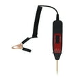 thumbnail image 1 of WRISTBIQUE Car Digital Circuit Tester LCD Circuit Tester Plastic Black 1Pcs for Vehicle Maintenance, 1 of 8
