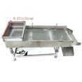 thumbnail image 3 of 3MM Linear Vibrating Screen Single-Layer Small Stainless Steel Commercial 110V, 3 of 10