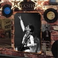 thumbnail image 2 of Placa Metal Vintage Príncipe Músico Pintura Hierro Rectangular Pared 20x30cm, 2 of 9