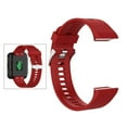 thumbnail image 2 of Watch Band for Garmin Forerunner Rubber Watch Band 35 30 35J ForeAthlete 35J red, 2 of 7