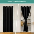 thumbnail image 5 of Joqmia Blackout Curtains for Doorways and Closets, Thermal Insulated Temporary Room Dividers (1 Panel）, 5 of 7