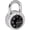 Black, variant on Kwikset 2" Combination Dial Padlock with 13/16" Shackle, Black