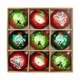 thumbnail image 1 of 9 Uds Adornos para árbol de Navidad Macarena 2,3 Pulgadas Mult Estilo F, 1 of 8