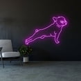 thumbnail image 2 of Handmadetneonsign French Bulldog Yoga Pose Neon Signs, French Bulldog LED Lights, Bulldog Neon Lights , Bulldog Dog Decor, Bulldog Neon Sign, Dog Led Light, Wall Décor, 2 of 4