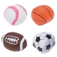 thumbnail image 1 of DEEPCRAFF Toy Balls 4 Pcs PVC Small Sports Balls for Kids Stress Relief Training Outdoor Play, 1 of 8