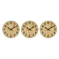 thumbnail image 1 of Guardoinrt Hanging Wall Clock Durable Construction For Long-lasting Easy To Read Decorative Wall Clock As Shown type 4 3Set, 1 of 6