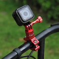 thumbnail image 1 of Puluz 360 Degree Rotation Bike Aluminum Handlebar Adapter Mount With Screw For Gopro Hero9 Black /8 Black / Max / Hero7, Dji Osmo Action, Xiaoyi And O, 1 of 5