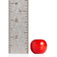 thumbnail image 2 of 500 Round Barrel Wood Beads Bright Assorted Colors 10mm x 9mm with 3mm Hole, 2 of 5