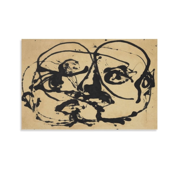 Pintura abstracta de Jackson Pollock (5) Pintura sobre lienzo Póster de arte de pared Impresión de imagen de desplazamiento Decoración de paredes de sala de estar Pósteres para el hogar 24x36