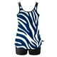 thumbnail image 5 of Trajes de baño tankini para mujer Trajes de baño de dos piezas con espalda de tiras y estampado conservador para mujer Traje de baño de dos piezas para mujer, 5 of 5