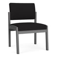 thumbnail image 3 of Scranton & Co Armless Guest Chair with Steel Frame in Open House Black, 3 of 10