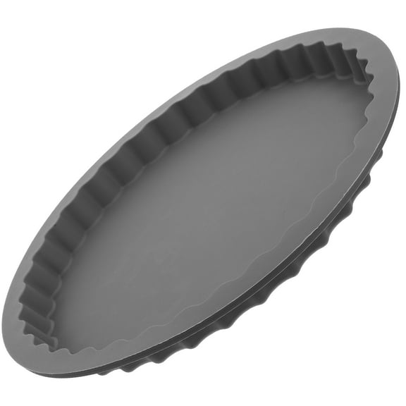 OUNONA Grey Silicone Baking Mold for Oven Use, Non-Stick Flexible Bakeware, 1 Pack Kitchen Accessory