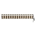 thumbnail image 5 of Awntech 8 Ft Maui Right Motorized Heavy Duty Patio Retractable Awning (96in x 9.25in x 78in), Brown/Tan Stripe, 5 of 7