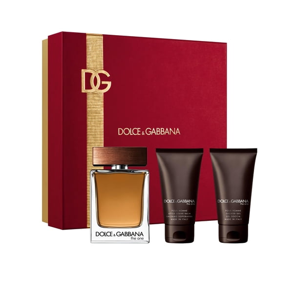 Set de regalo Perfume Dolce & Gabbana The One para hombre, 3 piezas