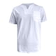 thumbnail image 4 of pstuiky camisetas para hombre, Camisa informal de verano para hombre, de manga corta, color liso, con cuello en V y bolsillo camisas casuales para hombre xxl, 4 of 5
