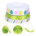 thumbnail image 2 of 3 Rolls Easter Holiday Decorative Ribbons Gift Wrapping Ribbons Spring Party Decors, 2 of 8