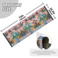 thumbnail image 5 of Yayeee Runner Rug for Bedroom 2'x6' Machine Washable Hallway Non Slip Mat, Blue Flowers, 5 of 8