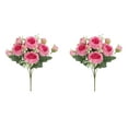 thumbnail image 1 of Jkkant 5-Head Artificial Roses Bouquet, Realistic Rose Bunch for Wedding & Home Table Centerpieces, 1 of 5