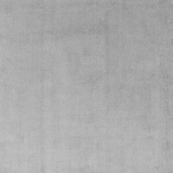 Ahgly Company Indoor Square Solid Gray Modern Area Rugs, 8' Square