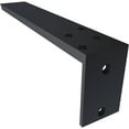 thumbnail image 5 of Ekena Millwork 2 1/2"W x 14"D x 4"H Hidden Support Steel Heavy Duty Bracket w/ Back Plate, Powder Coated Black, 5 of 10