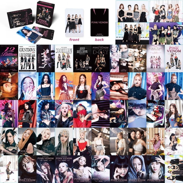 blackpink photocard 55pcs/set Lomo Cards Summer Diary Photocards Lisa Jisoo Rose Jennie Born blackpink album lomo card blackpink official photocard BWRK