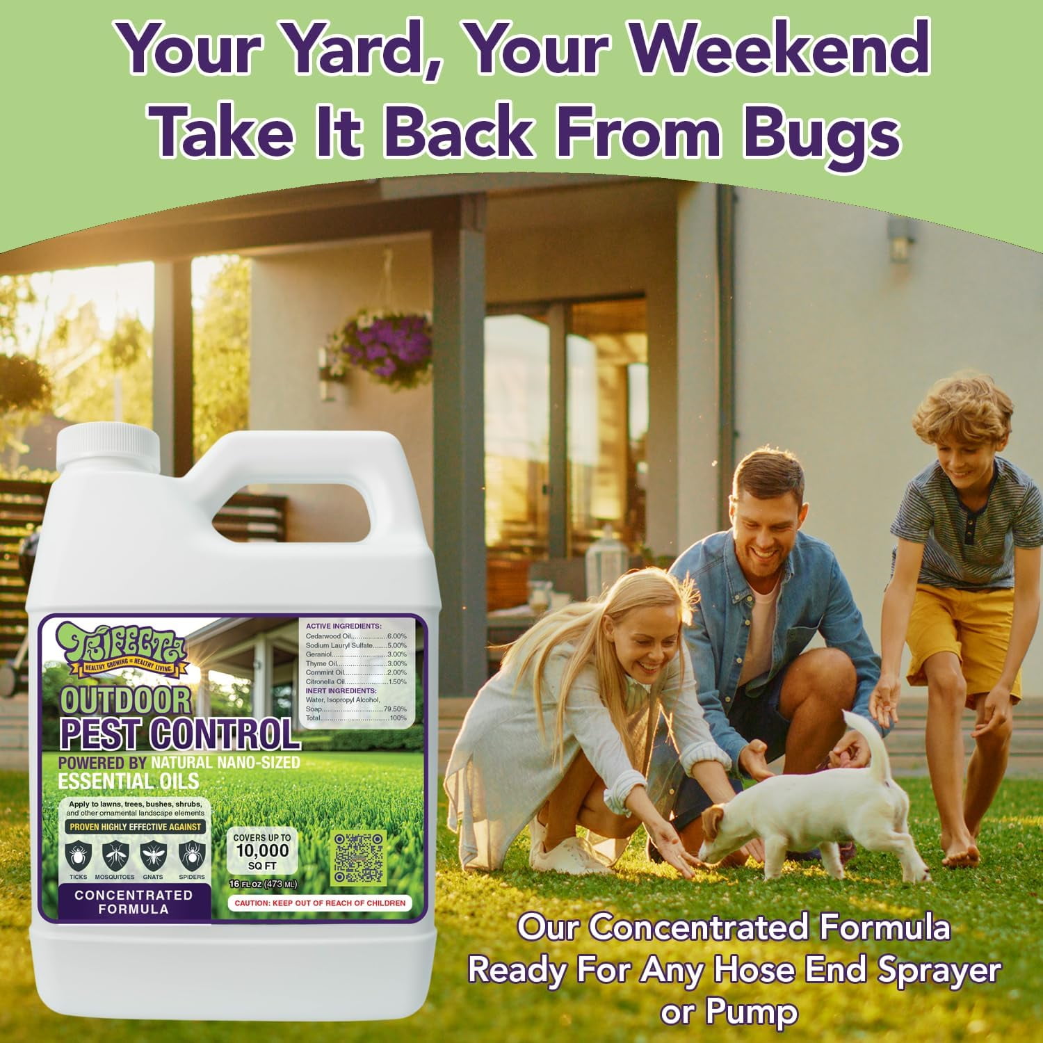 OURDOOR PEST CONTROL CONCENTRATE
