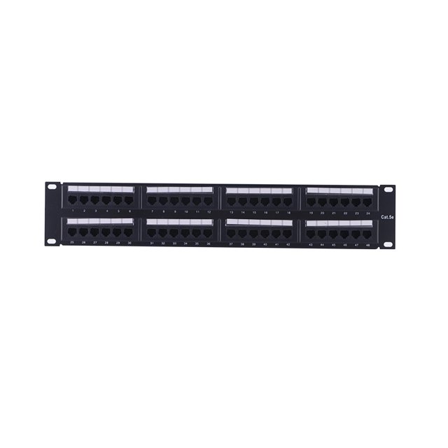 Panel de conexión de cables de red Strade Fareast Limited Cat6 Estilo A