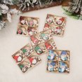 thumbnail image 3 of Billuyoard Paquete de 12 colgantes de Navidad muñeco sin rostro colgante chimenea pared ventana estante decoración del hogar fiesta Festival ornamento Kits de decoración para fiestas Tipo 1 Billuyoard HA069277-01, 3 of 6