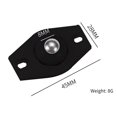 thumbnail image 2 of 20 PCS Mini Swivel Wheels Furniture Wheels Self-Adhesive Casters Wheels 360°Universal Mini Wheel with Roller Ball, 2 of 6