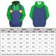 thumbnail image 2 of Disfraz Premium Sudadera con capucha impresa en 3D Mujer Casual Divertido Anime Disfraz de cosplay de moda Kuymtek Verde T L para Mujer, 2 of 6