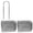 4" x 150 Pcs, variant on 16 Pack Garden Landscape Staples 6 Inch Soaker Hose Stakes 11 Gauge Drip Line Irrigation Stakes Water Hose Hooks Galvanized Lawn U Pins Sod Nails for Chicken Wire, Drip Tubing, Dog Fence
