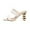 Black, variant on VerPetridure Black Sandals Women Women's Shoes Gourd Skewers High Heels Square Toe Stylish Casual Solid Color Sandals