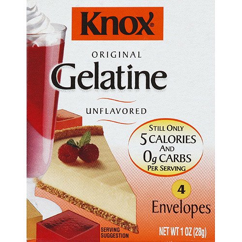 Knox Original Unflavored Gelatine, 1 oz, (Pack of 48)