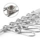 thumbnail image 2 of Stainless Steel Sock Dryer Compatible With Clothes Rack With 40 Clothespins, Windproof Rectangular Small Clothes Dryer With Pegs Clips Compati, 2 of 2