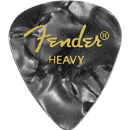 Fender Black Moto Heavy Picks, 12-pack