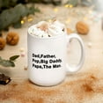 thumbnail image 2 of Dad Mug, Father Cup, Gift Idea (5) Mug For Dad Father Gifts Gifts Under 20 Best Dad Mugs, Father’s Day Mug, Gifts For Dad, Unique Father's Day Gifts From Son, Daughter, Wife Kids, Coffee, 2 of 4