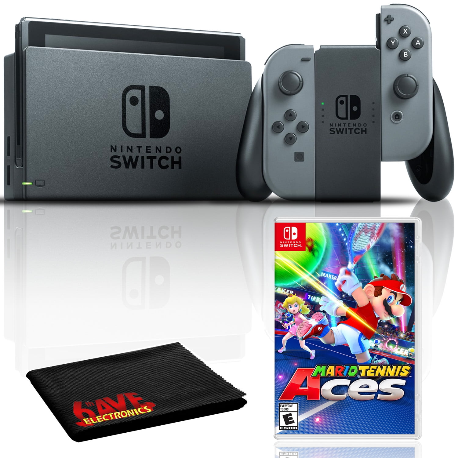 nintendo switch mario tennis aces bundle