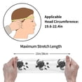 thumbnail image 7 of Wukai Family Of Sea Turtles Sports sweatband,Men & Women Sweatband Headband for Running, Cross Training, Racquetball, Working Out, 7 of 7