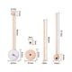 thumbnail image 3 of Baby Crib Mobile Arm - Wooden Mobile Arm For Crib Mobile Hanger For Crib Baby Girl Nursery Decor, 3 of 5