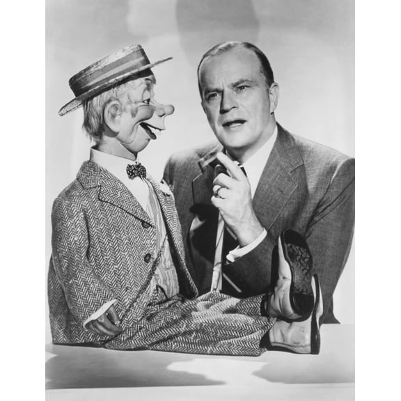 Edgar Bergen Right With Mortimer Snerd Still (8 x 10)