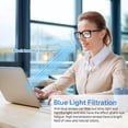 thumbnail image 4 of Gafas inteligentes GenXenon MZ08 Bluetooth con audio con filtro de luz azul, 4 of 8
