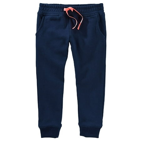 OshKosh B'gosh Baby Girls' French Terry Joggers, 6 Months