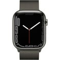 thumbnail image 3 of Apple Watch Series 7 (GPS, 41 Mm) - Caja de Acero Inoxidable Grafito - Correa de Malla Milanesa (Reacondicionada), 3 of 3