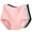 Underwear/panties for women plus size-Pink, variant on Underwear for Women High Waist 3PC Women's Plus Size XL-6XL Solid Color High Waist Leak Proof Short Underwear Shorts Pink XXXL