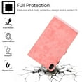 thumbnail image 2 of Allytech for iPad 10.9" 10th Gen Case with Pen Slot/ Card Holder, Shockproof PU Leather and TPU Bumper Anti-Slip Kickstand Magnetic Closure Wallet Case for iPad 10th Gen 2022, Pink, 2 of 7