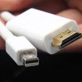 thumbnail image 2 of axGear Câble Adaptateur Mini DisplayPort Thunderbolt vers HDMI pour Téléviseur pour MacBook Pro 1,8 m 6 Pi, 2 of 5