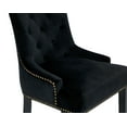 thumbnail image 4 of Chic Home Leigh Button Tufted Velvet Upholstered Counter Stool Chair, 4 of 4