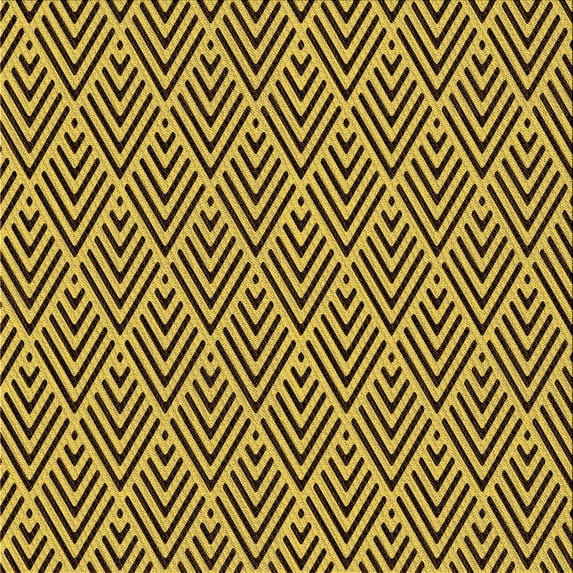 Ahgly Company Indoor Square Patterned Bakers Brown Area Rugs, 8' Square