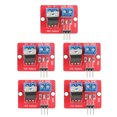 thumbnail image 1 of Garosa 5 Pcs 3.3V/5V IRF520 Modules de Pilote MOSFET Sortie PWM Planches de Pilote Sortie 0-24V, IRF520 Pilote, Module de Pilote, 1 of 8